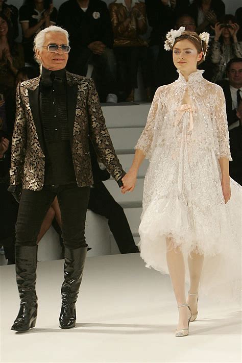 karl lagerfeld chanel fashion show|Karl Lagerfeld most iconic designs.